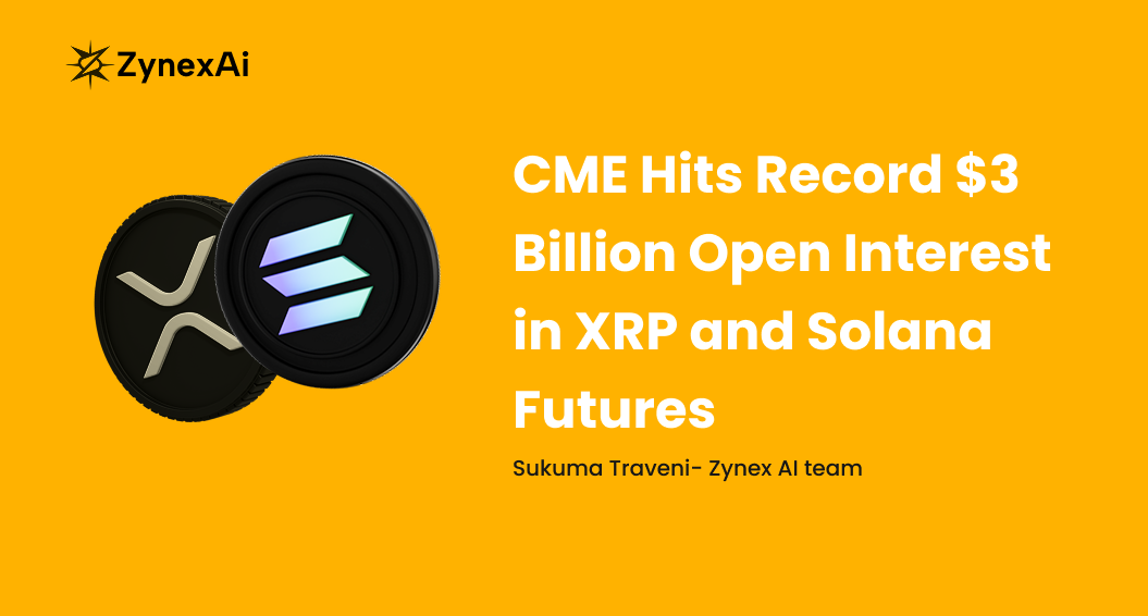 CME Hits Record $3 Billion Open Interest in XRP and Solana Futures